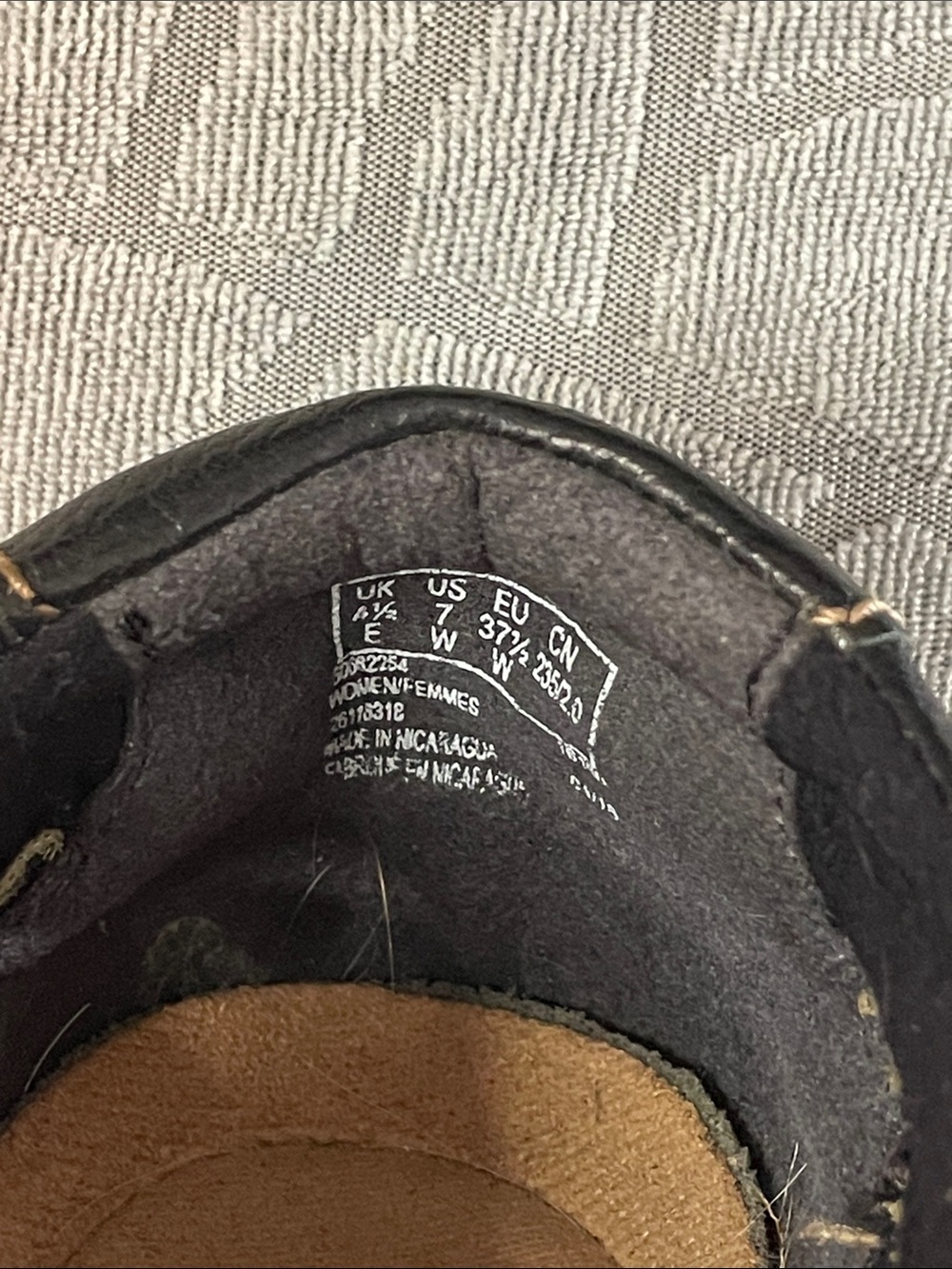 Clarks Black Leather Mary Jane Comfort Shoes - Picture 3 of 6